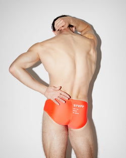 Neon Orange Briefs